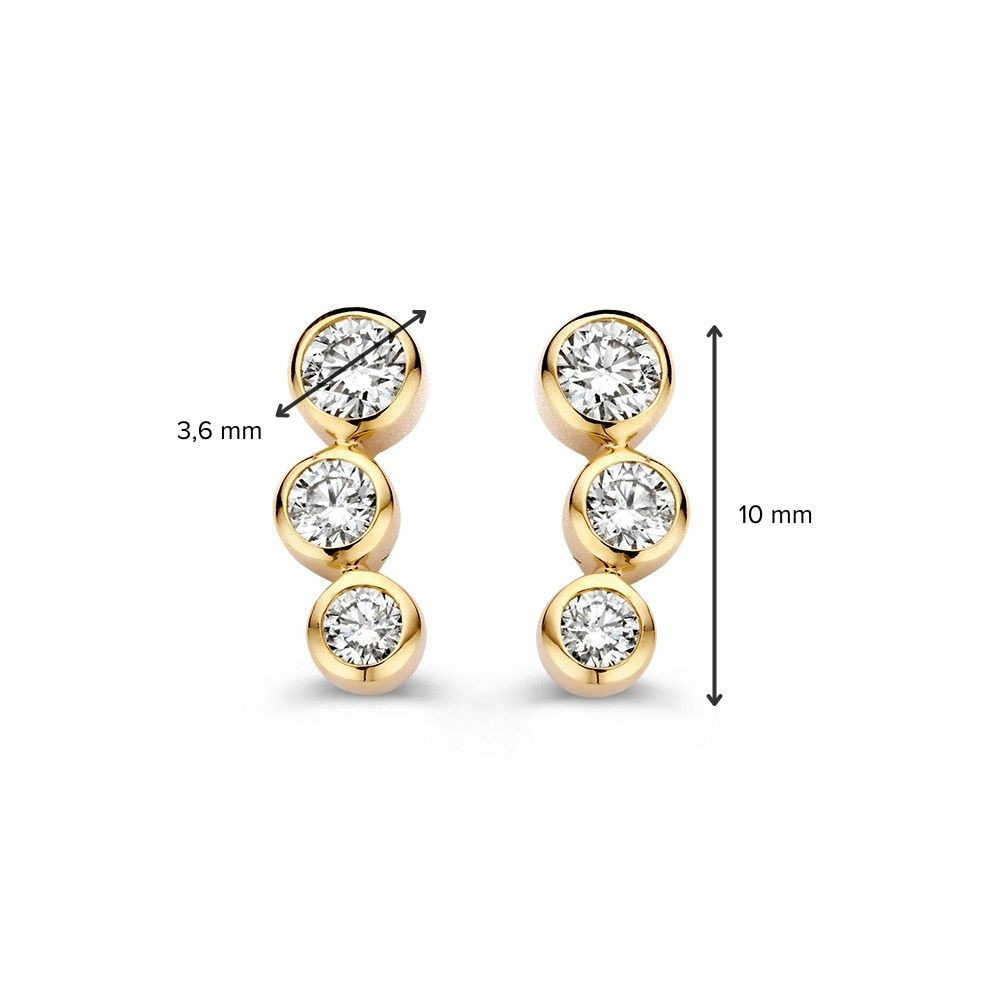 gouden-oorstekers-met-diamant-0-34-crt-hoogte-10-mm