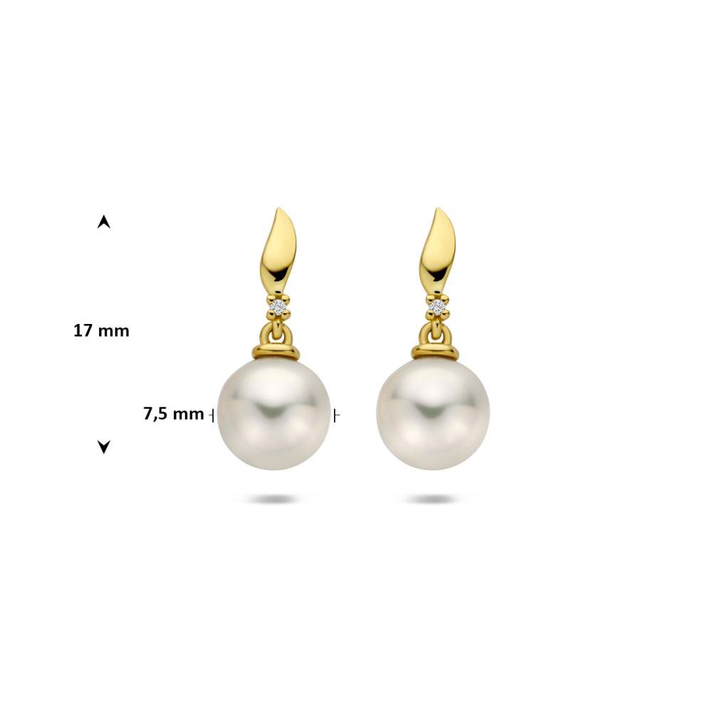 gouden-parelachtige-oorhangers-diamant-0-01-crt-14-karaat-7-5-mm-breed-x-17-mm-hoog