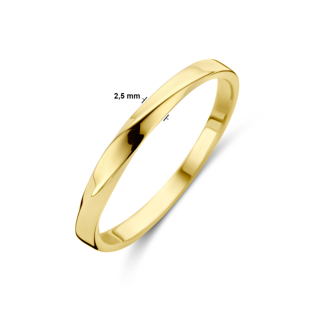 gouden-ring-14-karaat-glanzend-dames-2-5-mm-breedte