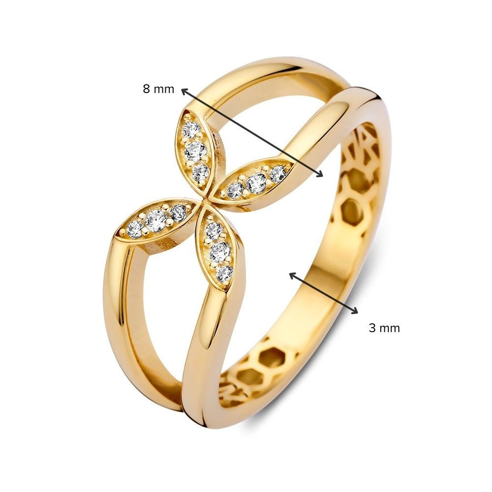gouden-ring-met-bloem-van-zirkonias-8-mm