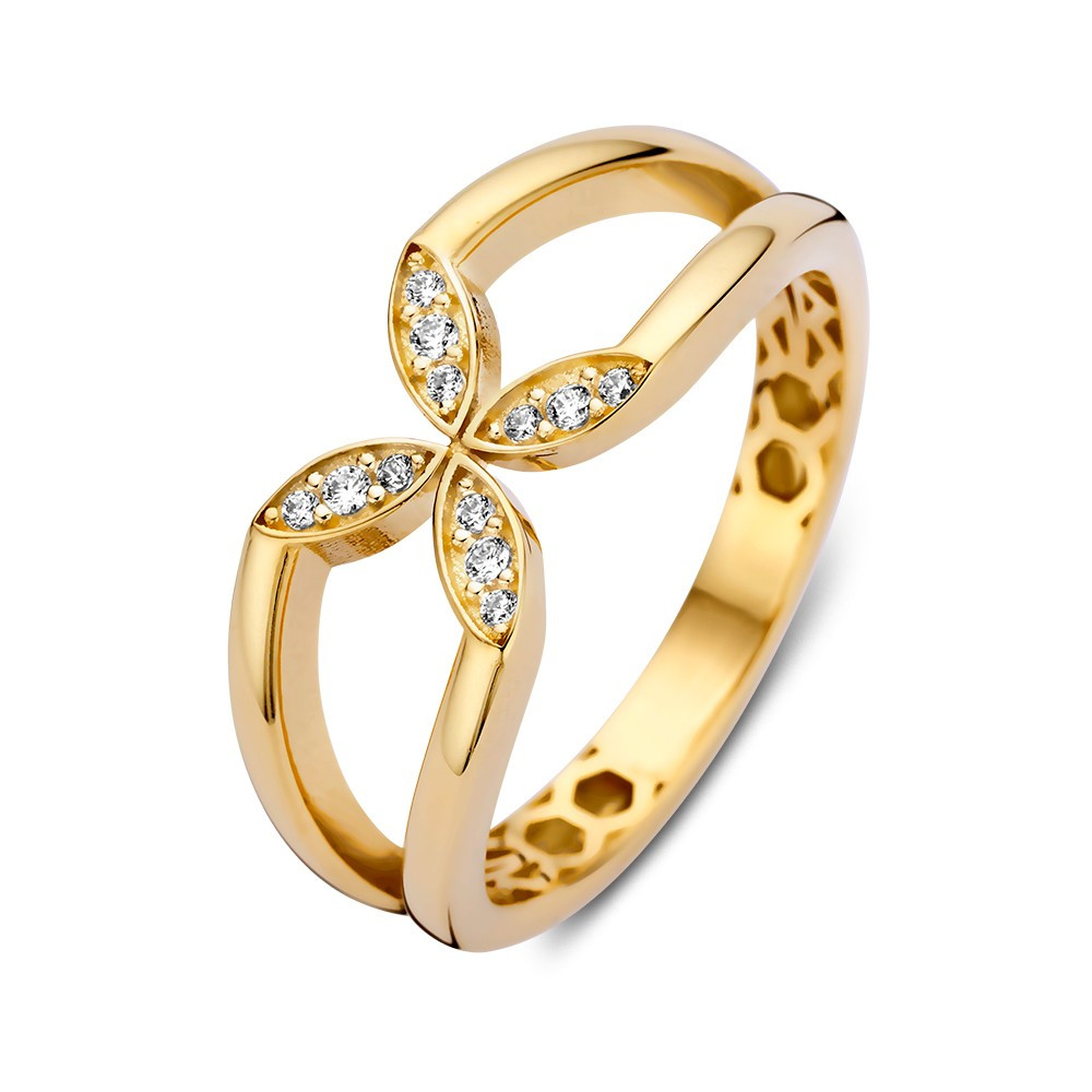 gouden-ring-met-bloem-van-zirkonias-8-mm