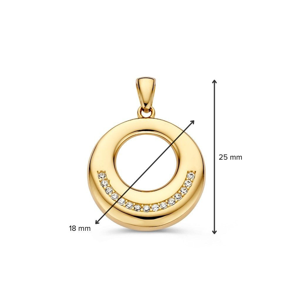 gouden-ronde-hanger-met-een-rij-zirkonia-s-18-mm-breed-hoogte-25-mm