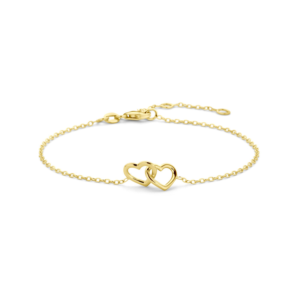 gouden-schakelarmband-dubbele-harten-14-karaat-8-mm-breedte-lengte-16-17-5-19-cm