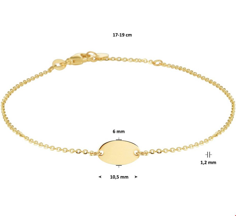 gouden-schakelarmband-met-graveerbaar-ovaal-plaatje