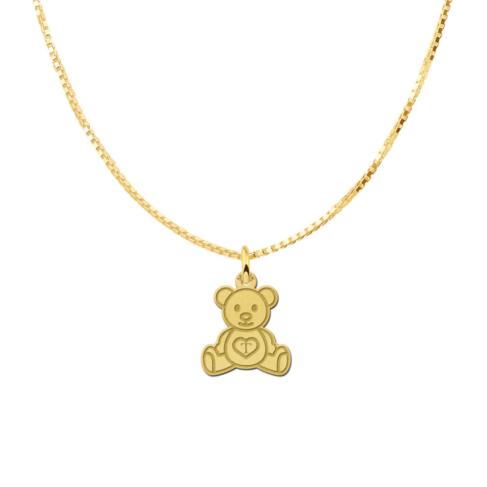 gouden-teddybeer-hanger-met-hartje-en-letter-15-mm-breed-hoogte-15-mm