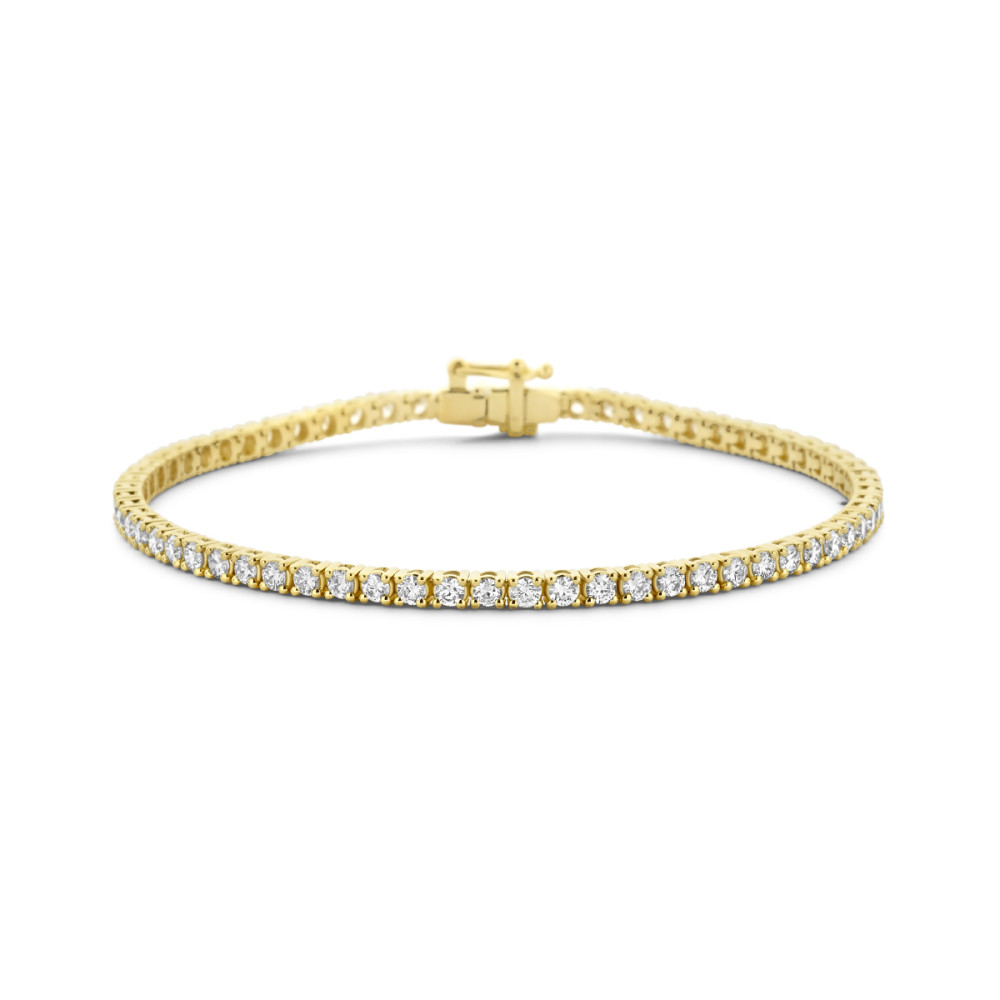 gouden-tennisarmband-met-made-diamonds-3-crt