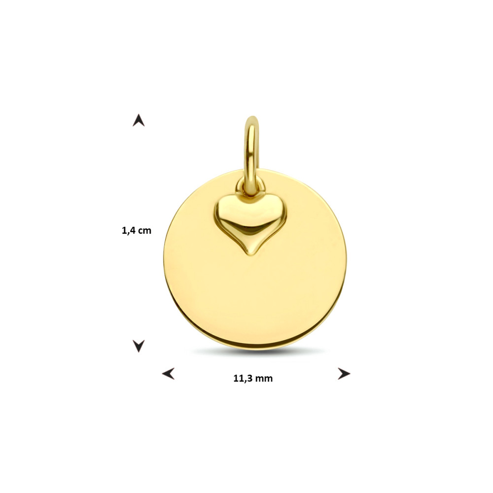 goudenronde-hanger-van-14-mm-hoog-met-subtiel-hartje-graveerbaar