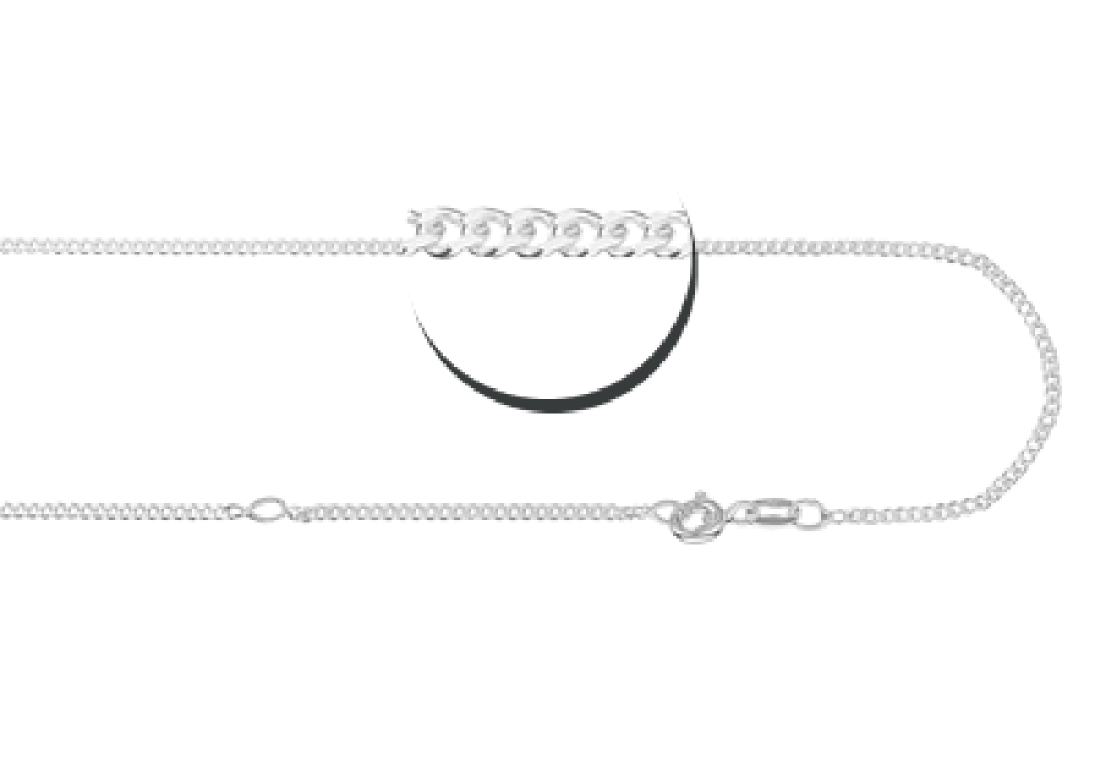 gourmet-1-0-mm-ketting-zilver-zonder-hanger