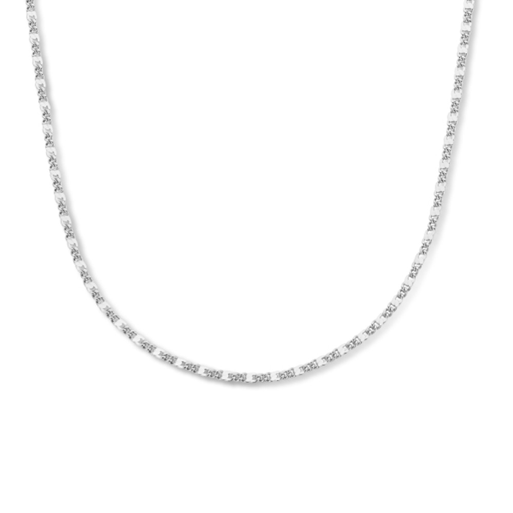 gourmet-2-2-mm-schakelketting-zilver-gerhodineerd-lengte-verstelbaar-40-44-cm