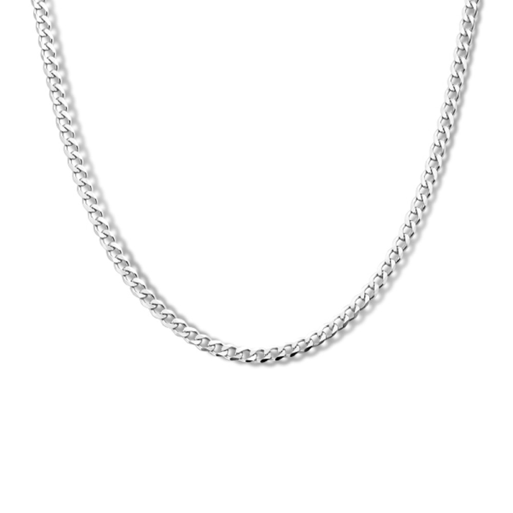 gourmet-3-mm-schakelketting-gerhodineerd-zilver-lengte-verstelbaar-41-45-cm