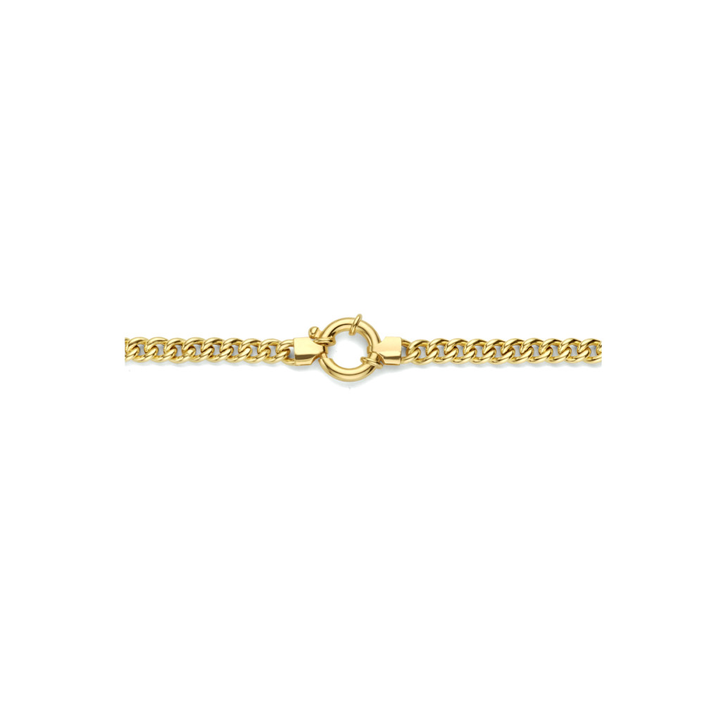 gourmet-5-8-mm-schakelketting-goud-op-zilver-lengte-45-cm