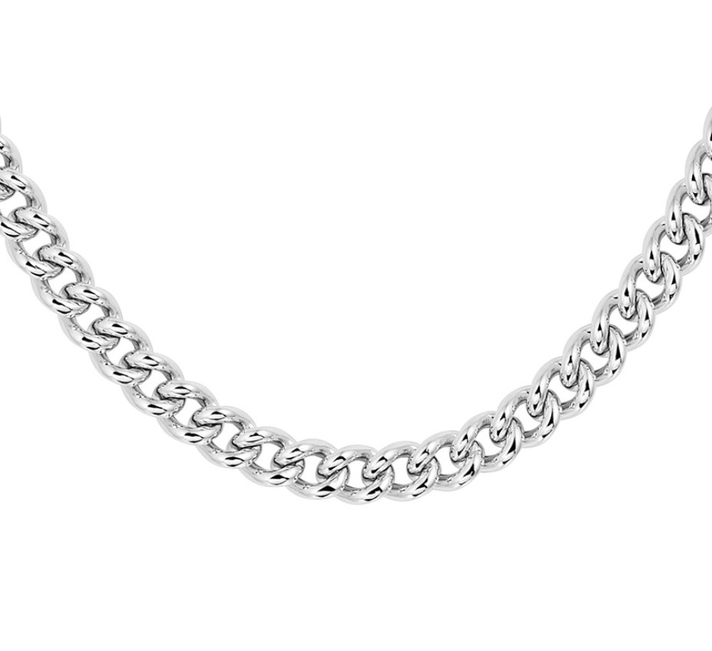 gourmet-7-1-mm-schakelcollier-zilver-lengte-45-cm