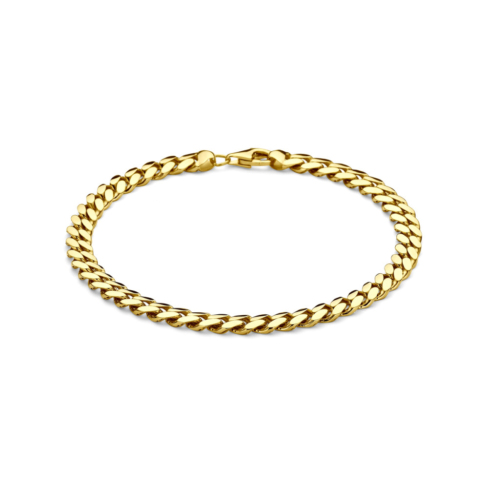 gourmet-schakelarmband-heren-14-karaat-goud-glanzend-5-7-mm-breedte-lengte-22-cm