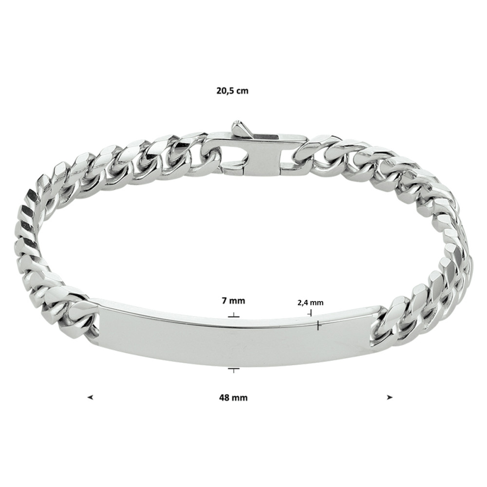 gourmet-schakelarmband-heren-925-zilver-glanzend-7-mm-breedte-lengte-20-5-cm