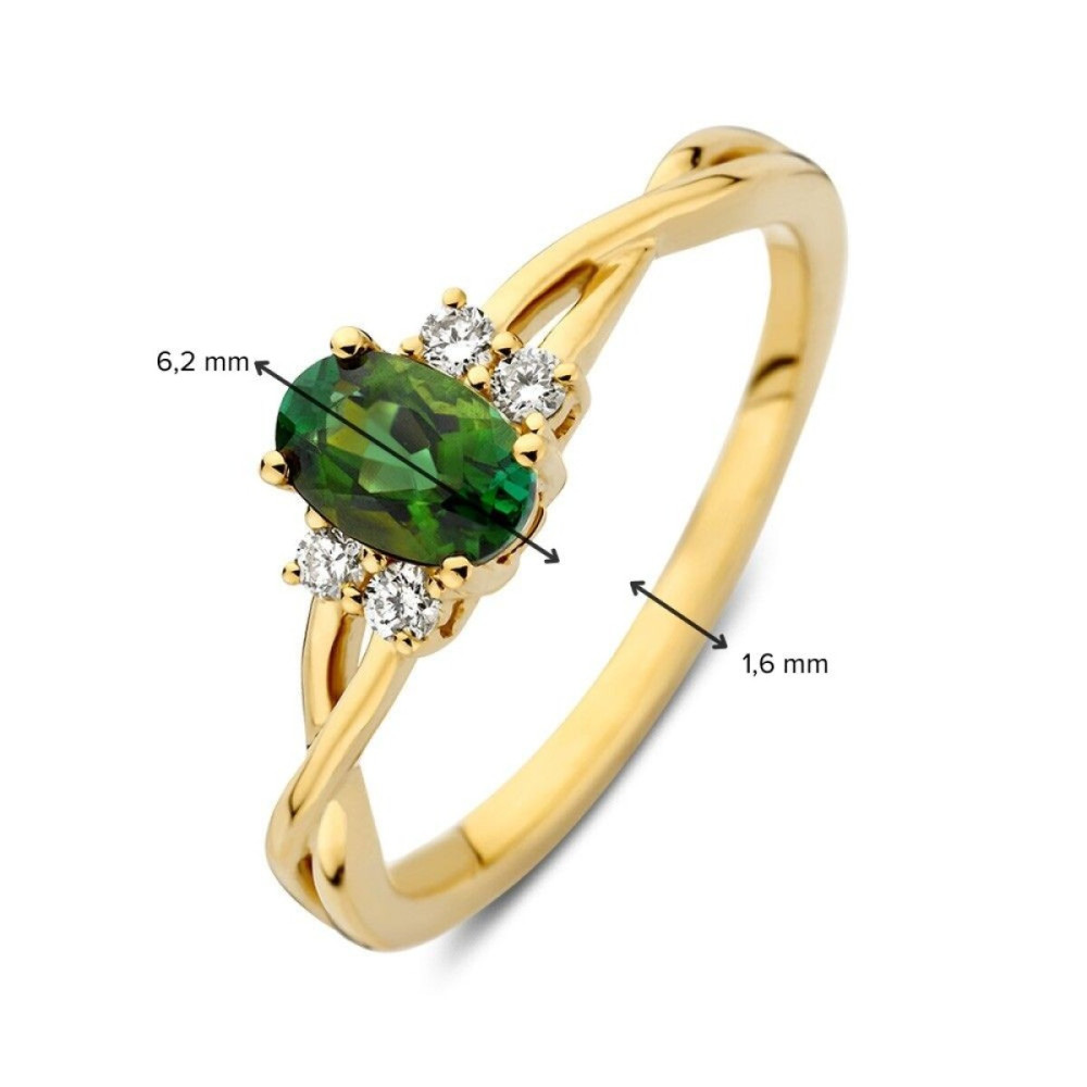 halo-ring-14-karaat-goud-toermalijn-groen-diamant-transparant-0-09-crt-6-2-mm-breedte