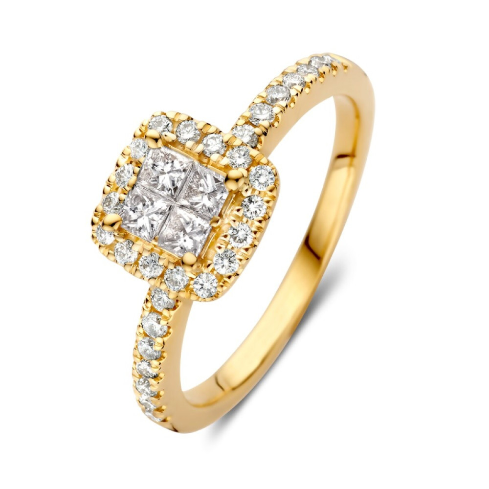 halo-ring-14-karaat-goud-vierkant-diamanten-0-58-crt-transparant-8-8-mm-breedte