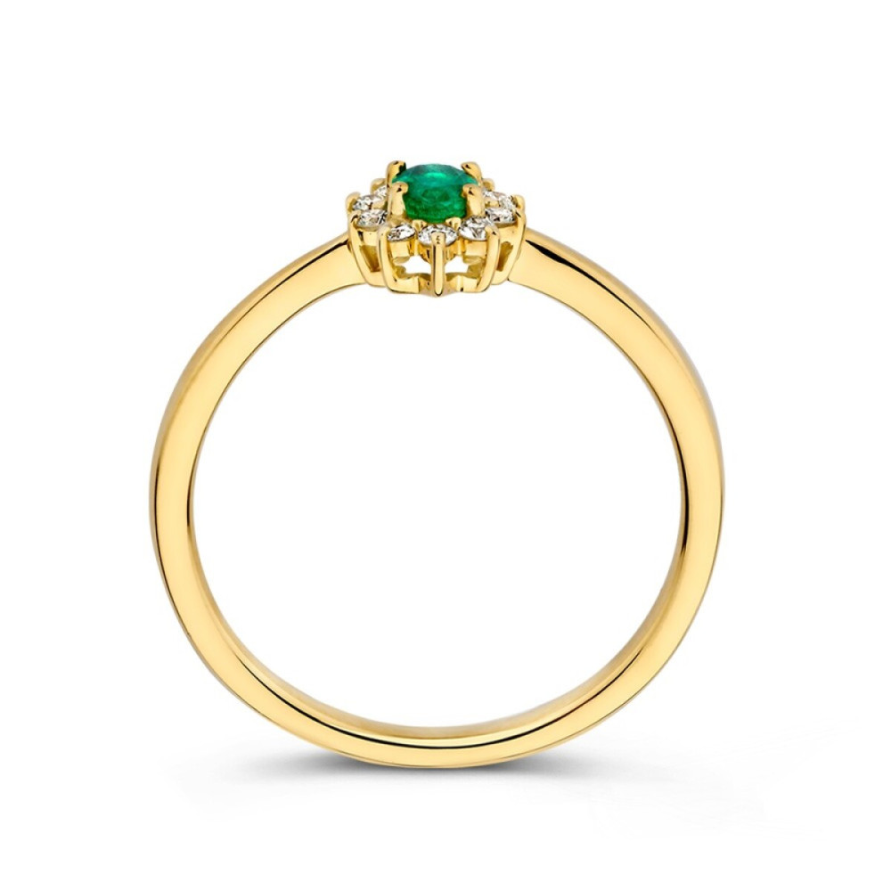 halo-ring-14k-goud-glanzend-smaragd-0-16-crt-diamant-0-11-crt-7-5-mm-breedte