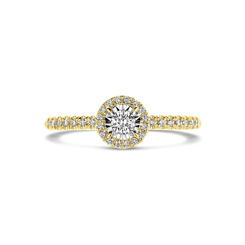 halo-ring-goud-met-briljant-geslepen-diamanten-en-witgouden-zetting-0-22-crt-7-mm-breedte