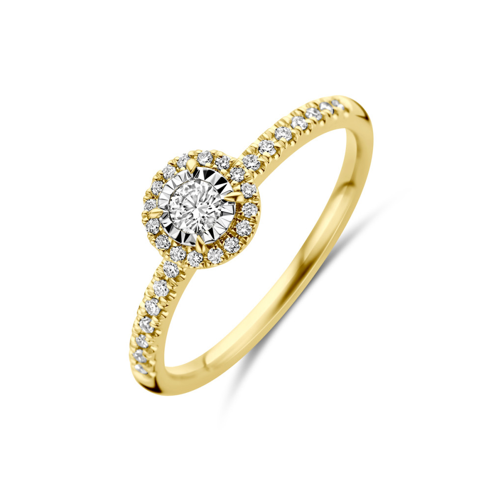 halo-ring-goud-met-briljant-geslepen-diamanten-en-witgouden-zetting-0-22-crt-7-mm-breedte