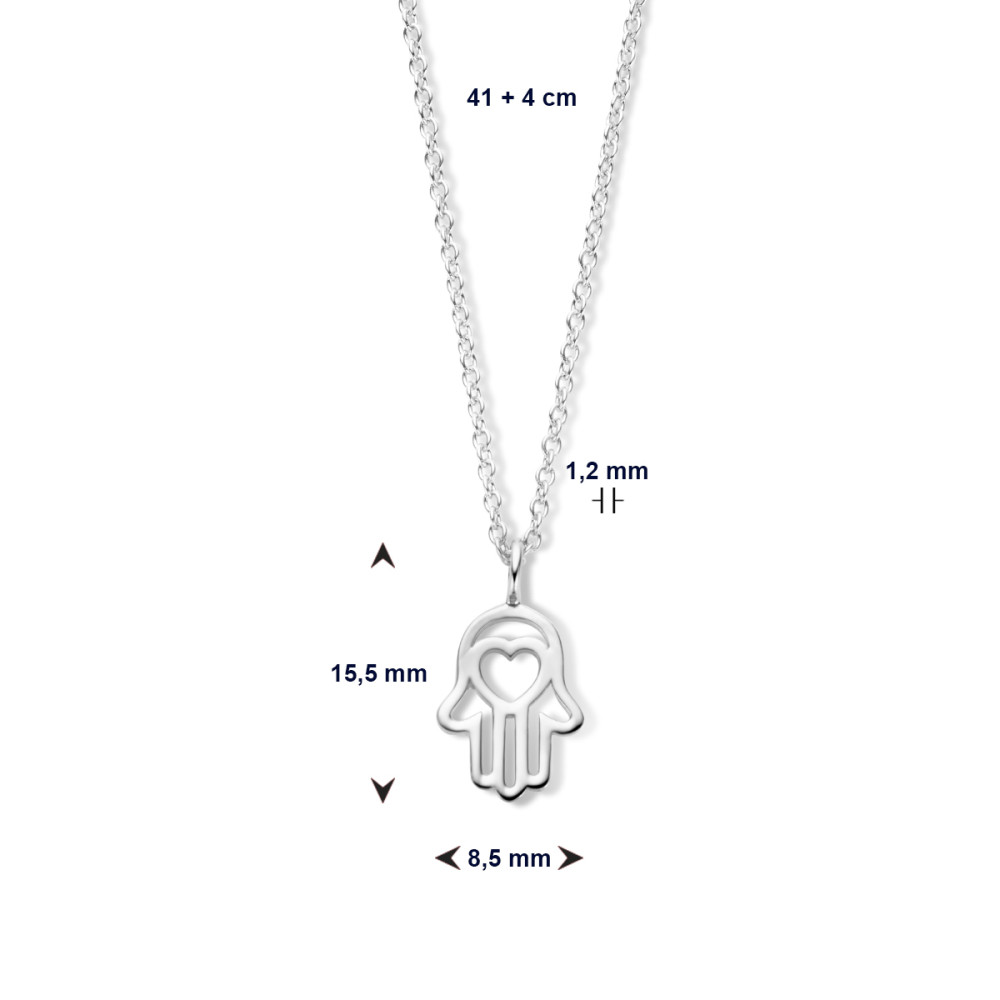 handje-van-fatima-ketting-925-gerhodineerd-zilver-1-2-mm-breedte-lengte-41-45-cm
