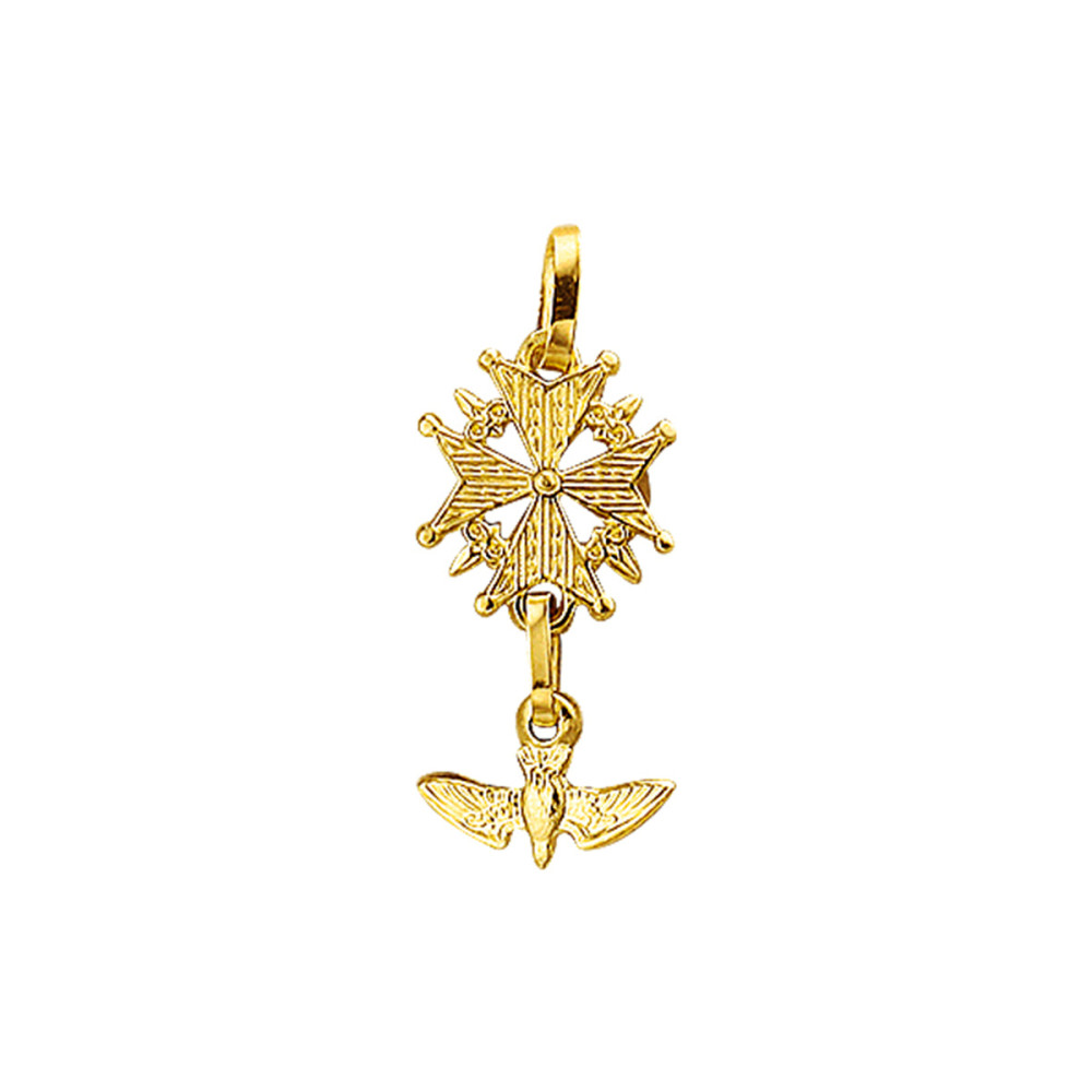 hanger-14-karaat-gouden-hugenoot-kruis-10-mm-breed-x-27-mm-hoog