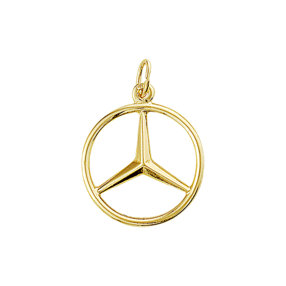 hanger-mercedes-logo-14-karaat-goud-glanzend-18-5-mm-diameter