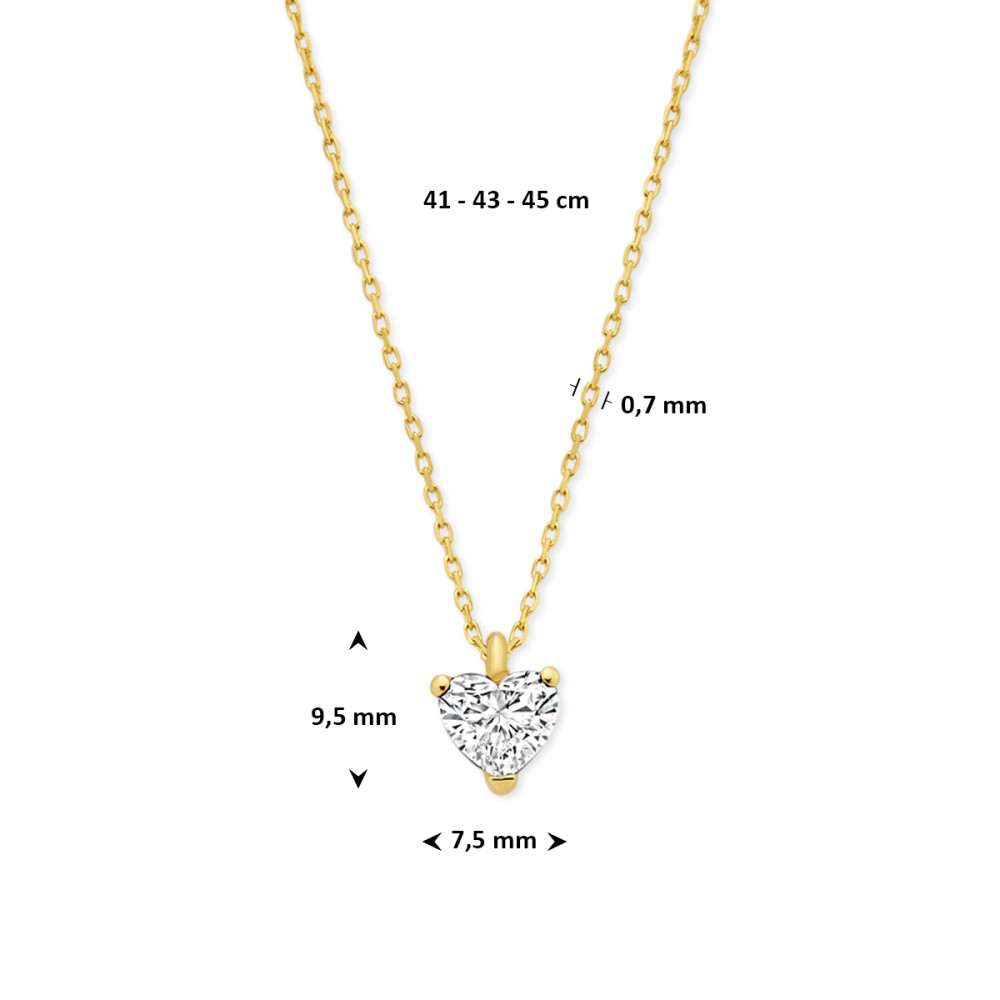hart-collier-14-karaat-goud-en-lab-grown-diamant-1-00-crt-9-5-mm-x-7-5-mm-lengte-41-43-45-cm