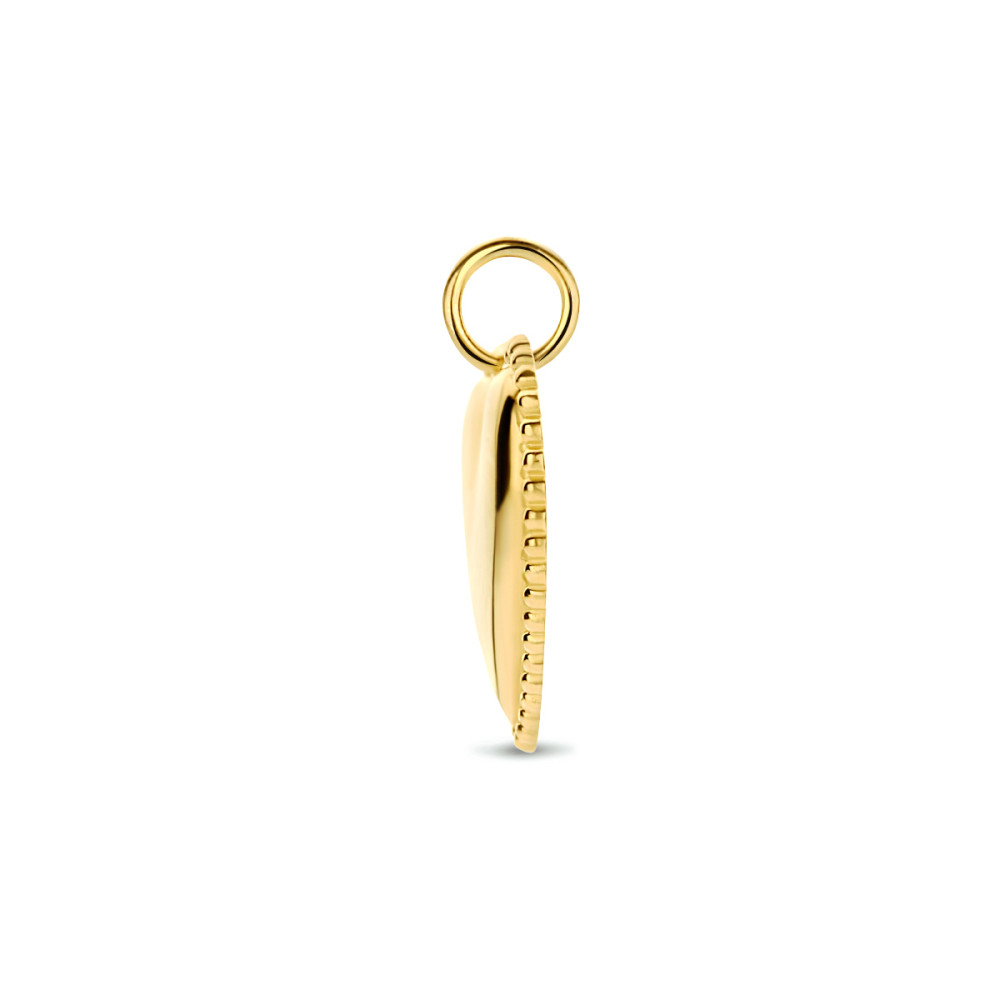 hart-hanger-14-karaat-goud-glanzende-bolletjes-rand-16-mm-breed-x-18-mm-hoog