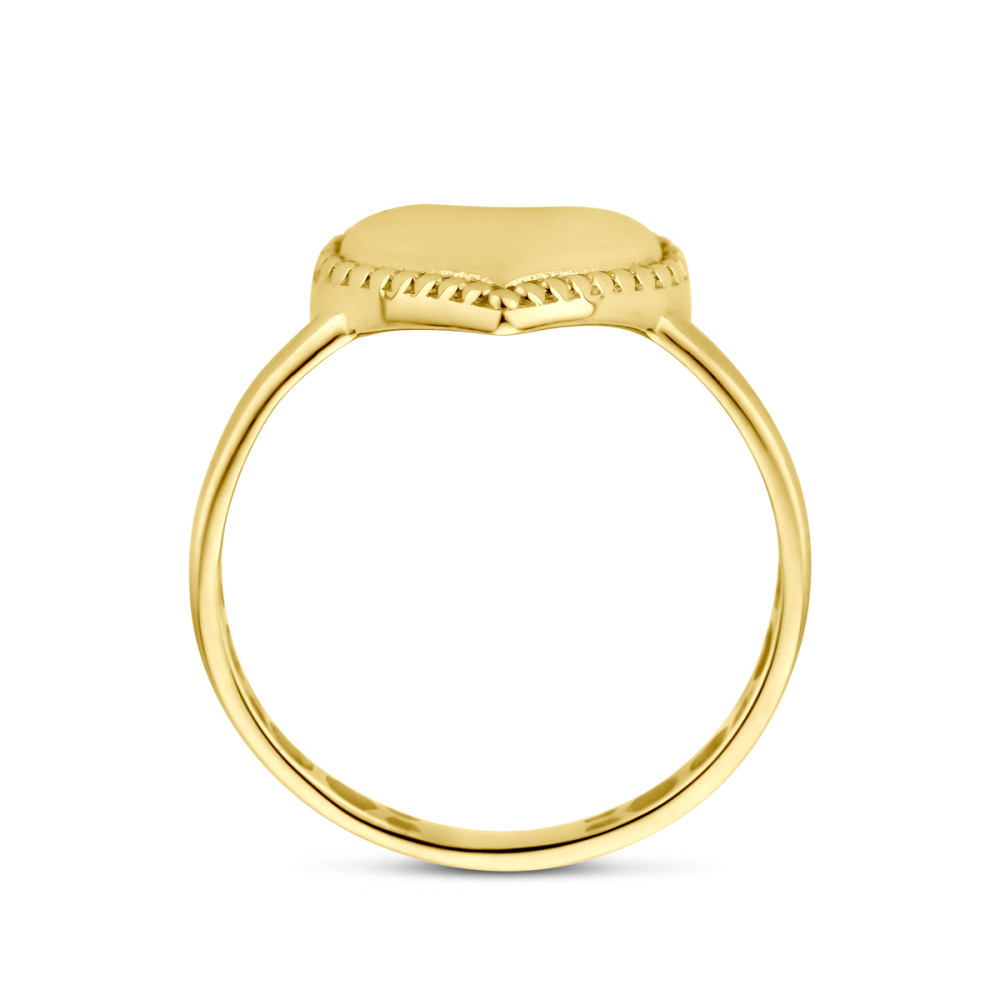 hart-ring-14-karaat-goud-en-bewerkte-rand-11-5-mm-breedte