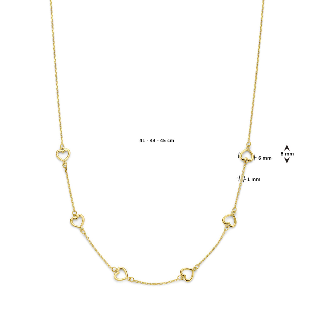 hartje-1-mm-collier-met-hartje-14-karaat-goud-lengte-verstelbaar-41-45-cm