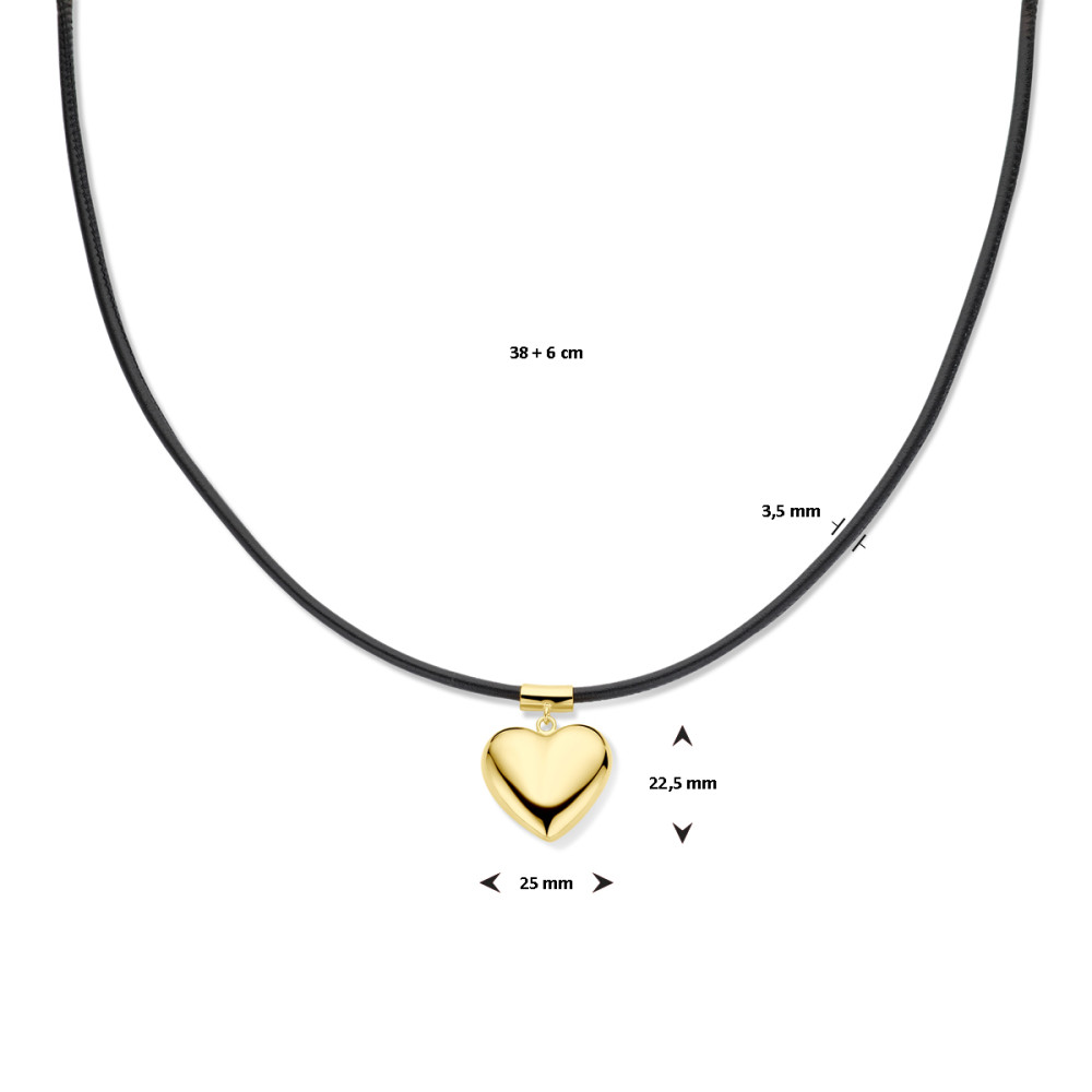 hartje-3-5-mm-collier-met-hanger-gold-plated-nylon-rubber-vegan-leer-lengte-verstelbaar-38-44-cm