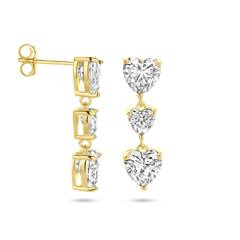 hartje-oorhangers-gold-plating-met-transparante-zirkonia-25-mm