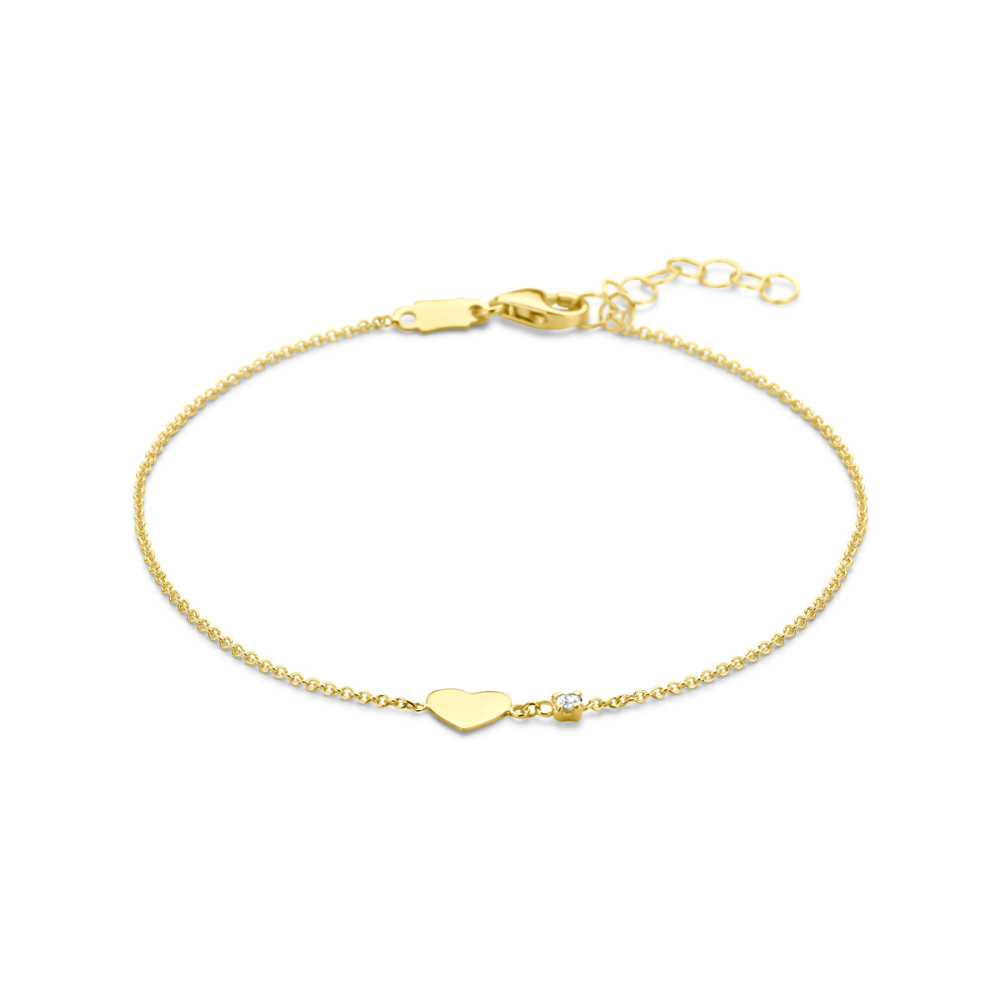 hartjes-armband-14-karaat-goud-en-briljant-geslepen-diamant-0-02-crt-6-mm-breed-lengte-16-18-cm