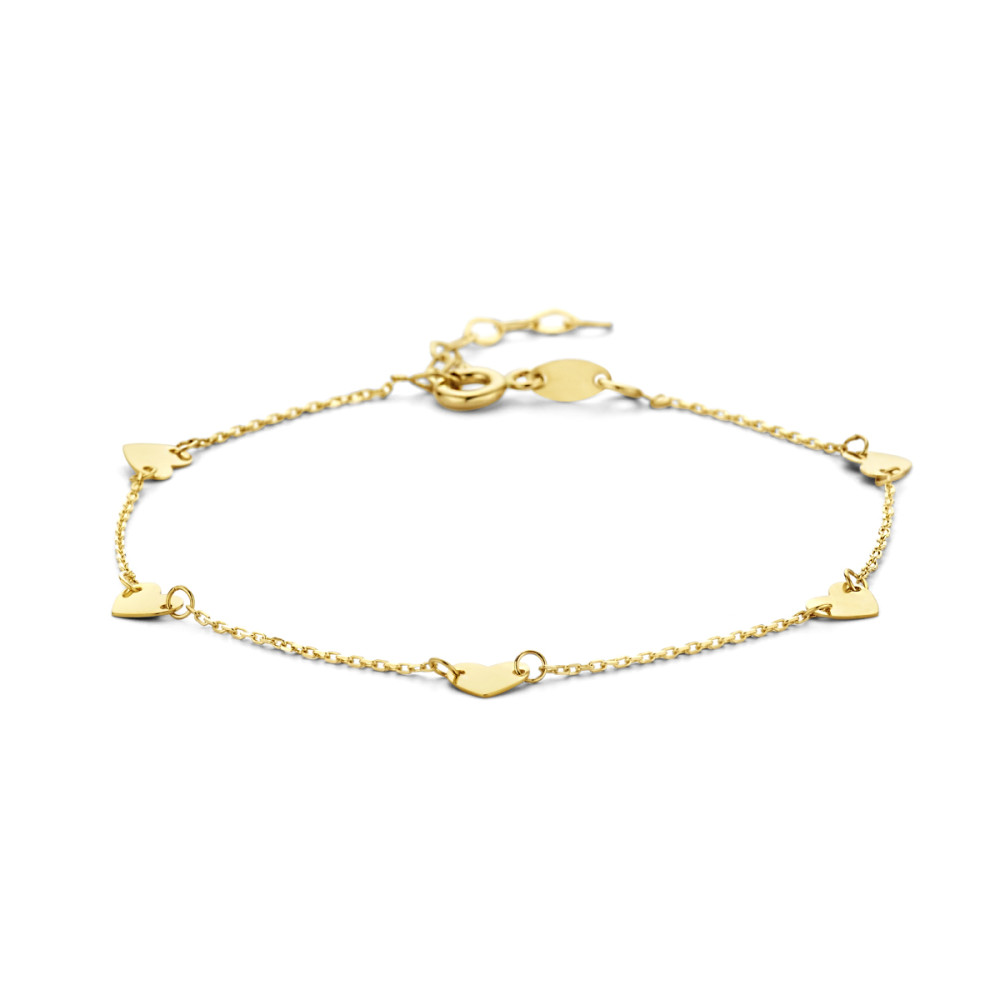 hartjes-armband-9-karaat-goudkleurig-4-5-mm-breedte-lengte-16-5-18-cm