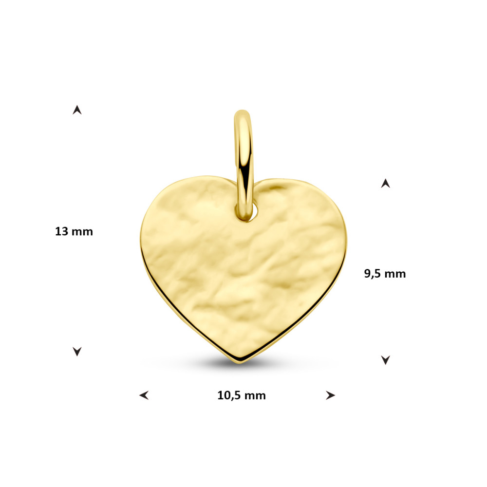 hartjes-hanger-gehamerd-14-karaat-goud-personaliseerbaar-10-5-mm-breed-x-13-mm-hoog