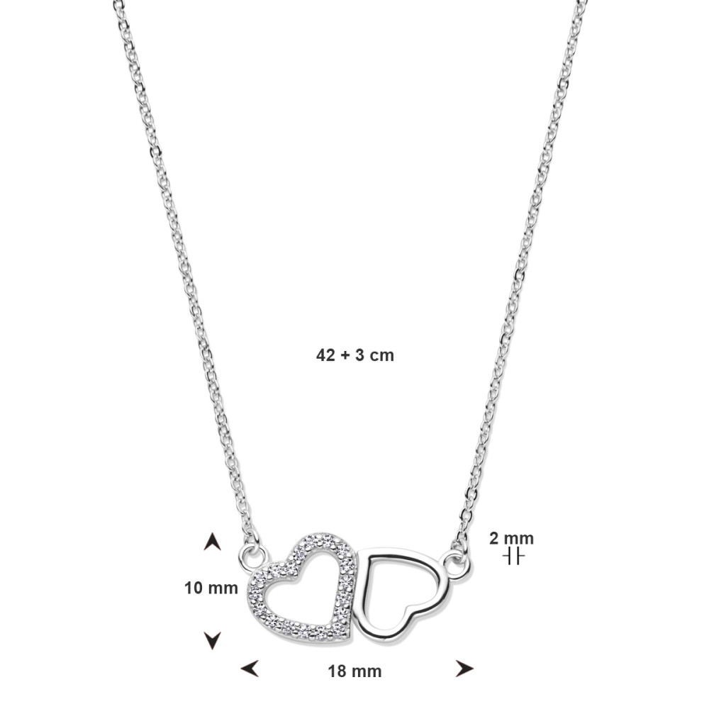hartjes-ketting-van-zilver-glanzend-en-zirkonia-2-mm-breedte-lengte-42-45-cm