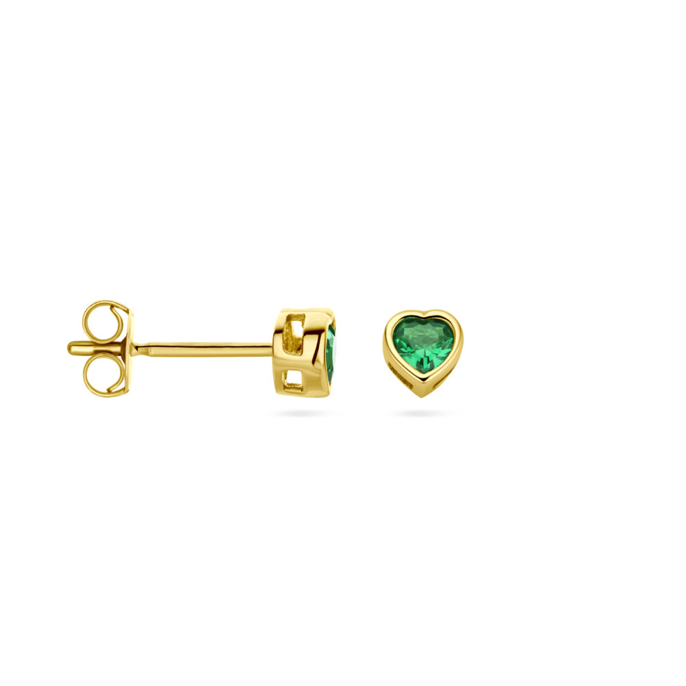hartvormige-oorstekers-met-geboortesteen-van-14-karaat-goud/geboortesteen-mei/4-mm