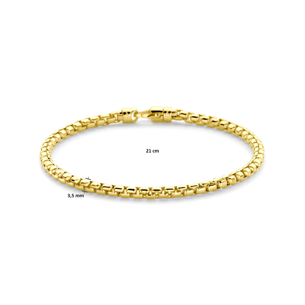 heren-armband-14-karaat-goud-venetiaanse-schakels-glanzend-3-5-mm-breedte-lengte-21-cm