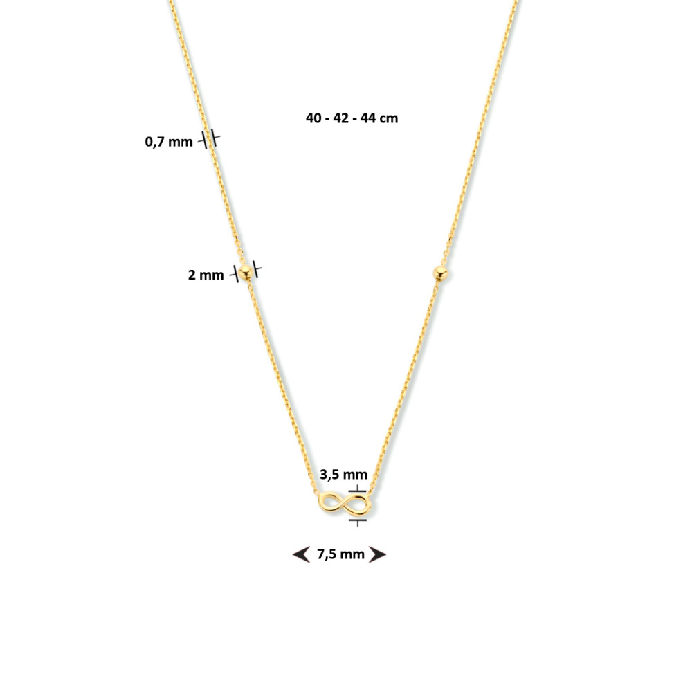 infinity-0-7-mm-collier-met-hanger-goud-lengte-verstelbaar-40-44-cm