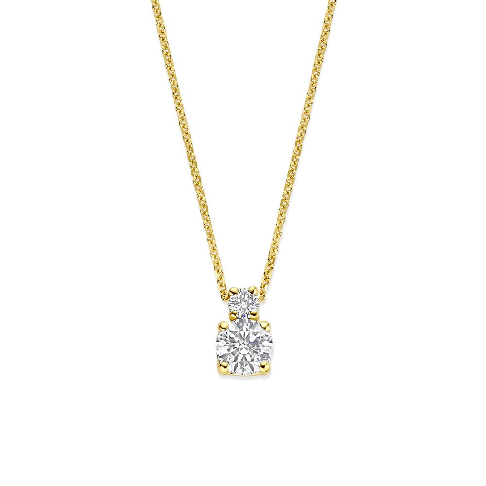 ketting-14-karaat-goud-en-2-briljant-geslepen-lab-grown-0-45-crt-diamanten-lengte-40-42-44-cm