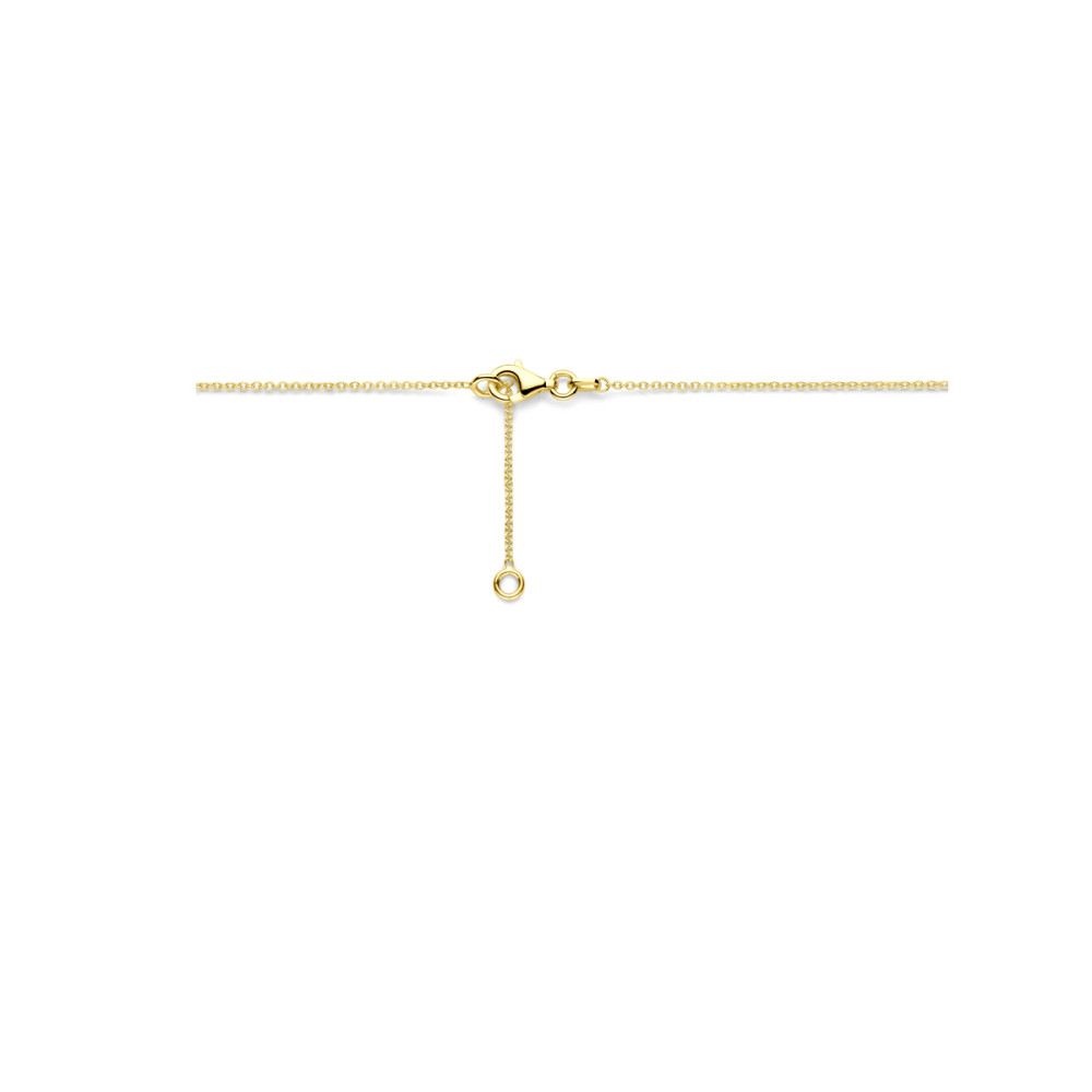 ketting-14-karaat-goud-rond-bolletjes-glanzend-lengte-42-45-cm