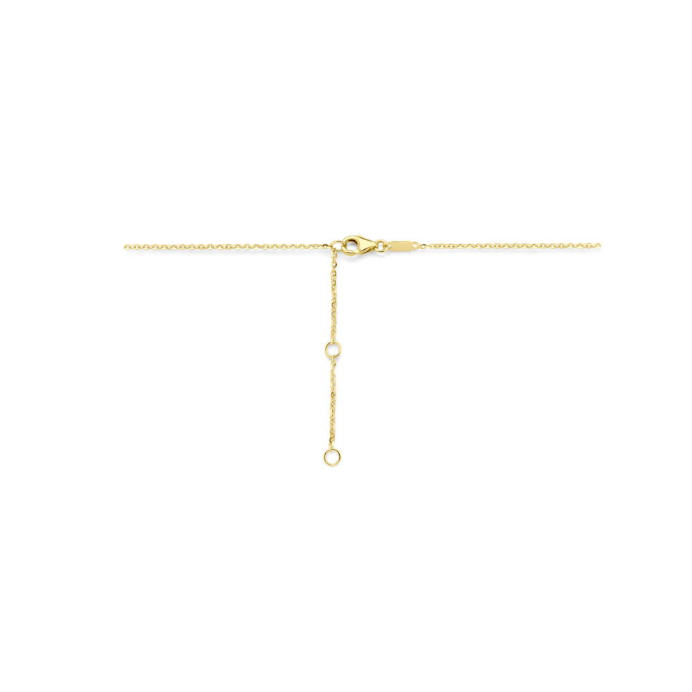 ketting-14-karaat-goud-rond-zirkonia-glanzend-lengte-40-42-44-cm