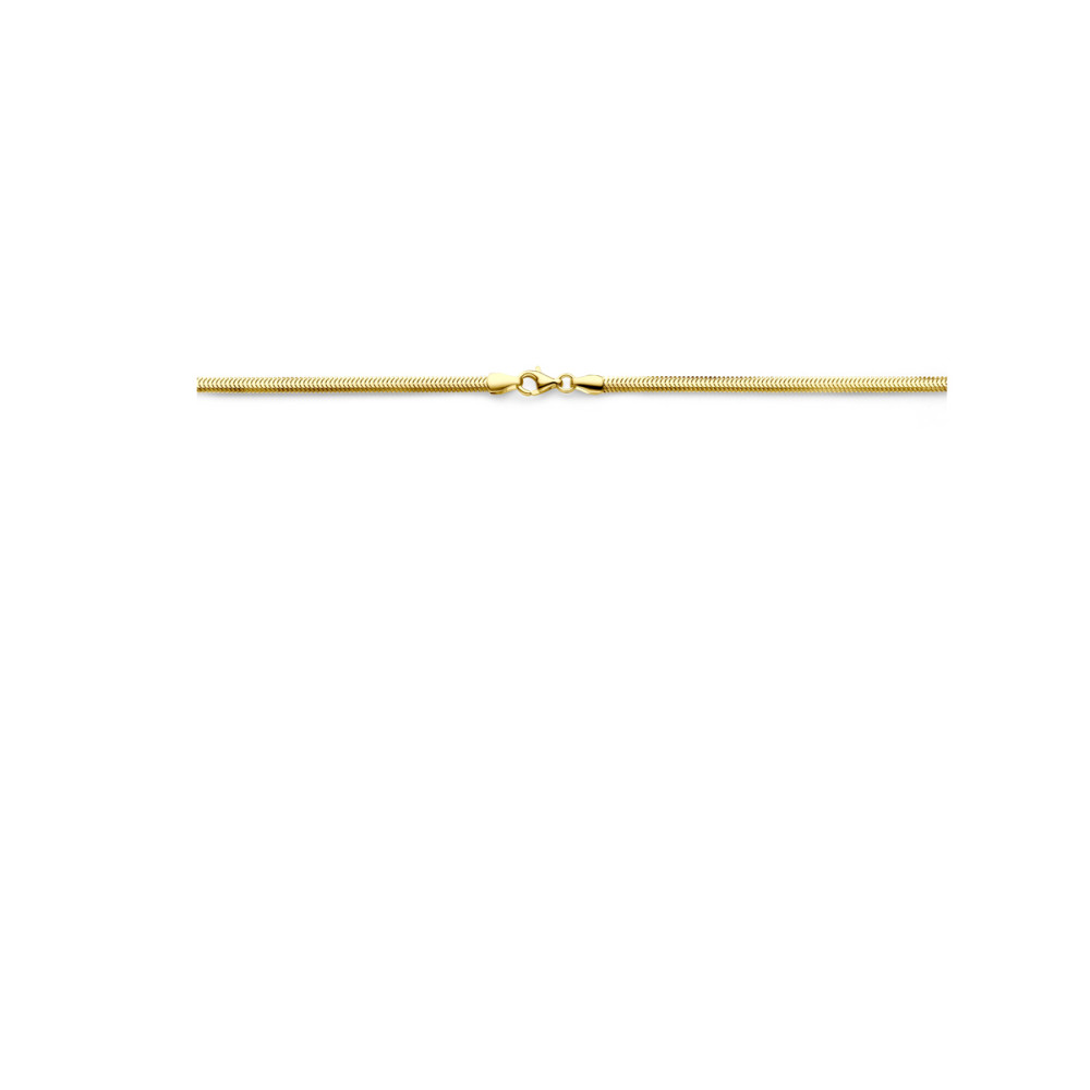 ketting-14-karaat-goud-slangschakel-glanzend-3-mm-lengte-45-cm