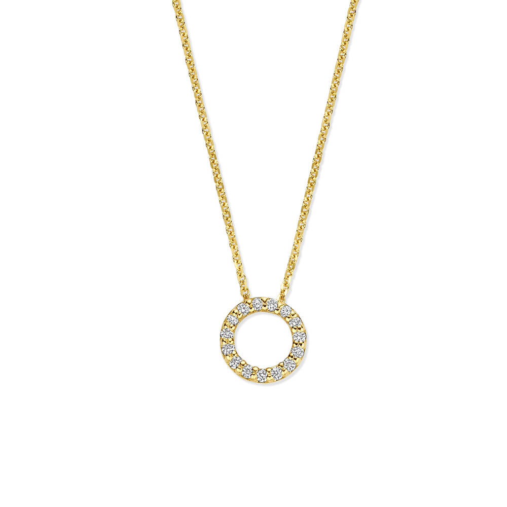 ketting-14-karaat-gouden-rondje-en-lab-grown-diamanten-0-08-crt-lengte-40-42-44-cm