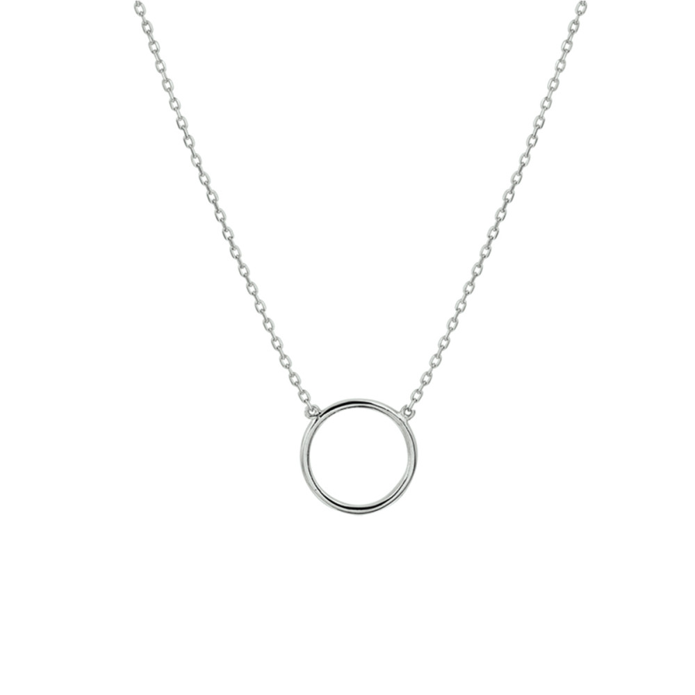 ketting-14-karaat-witgoud-ronde-hanger-glanzend-anker-schakels-lengte-40-42-44-cm