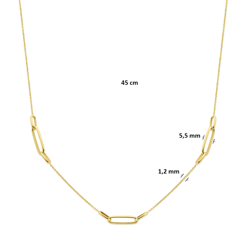 ketting-dames-14-karaat-goud-ovale-schakels-1-2-mm-breedte-lengte-45-cm