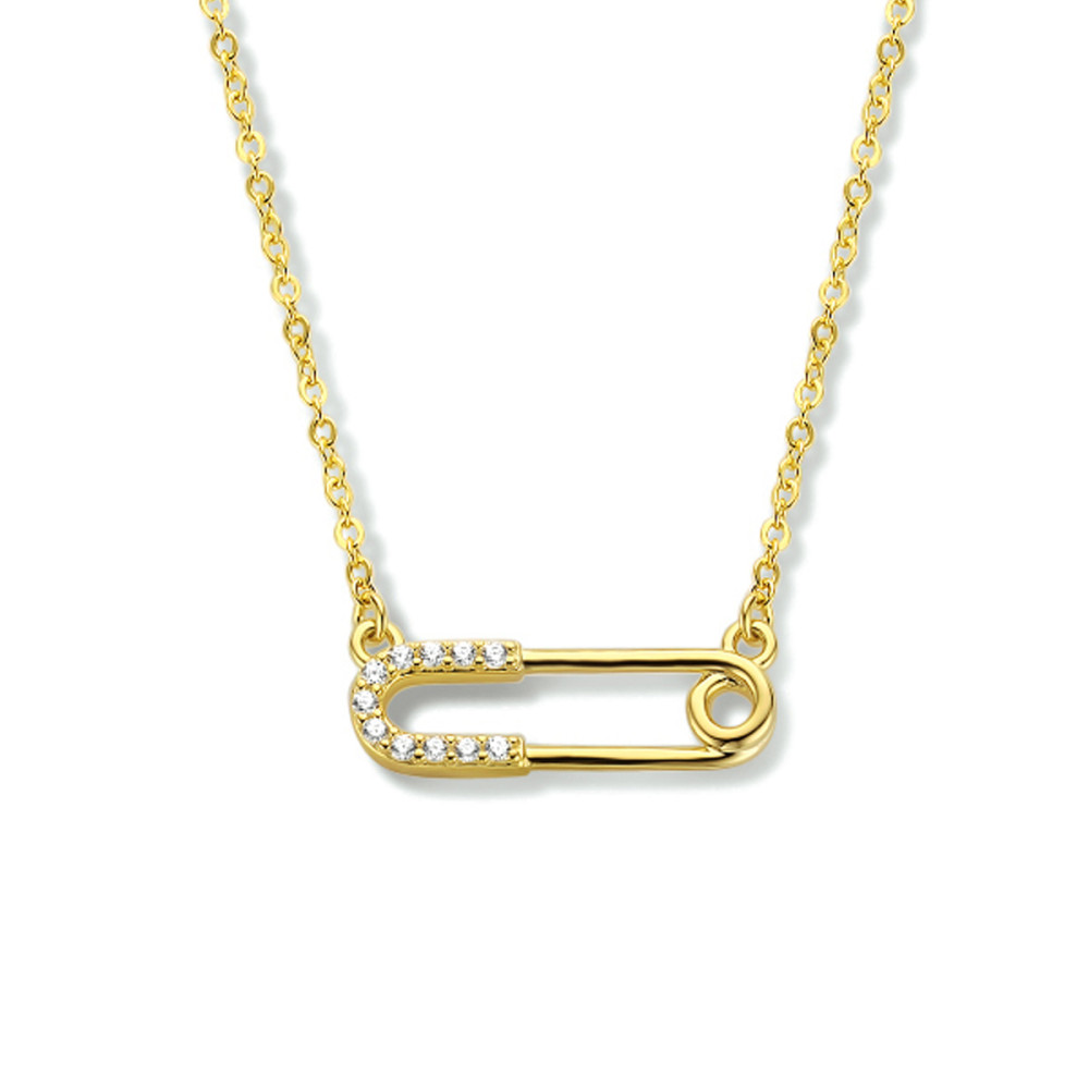 ketting-goudkleurig-en-zirkonia-speld-hanger-1-3-mm-breedte-lengte-41-45-cm