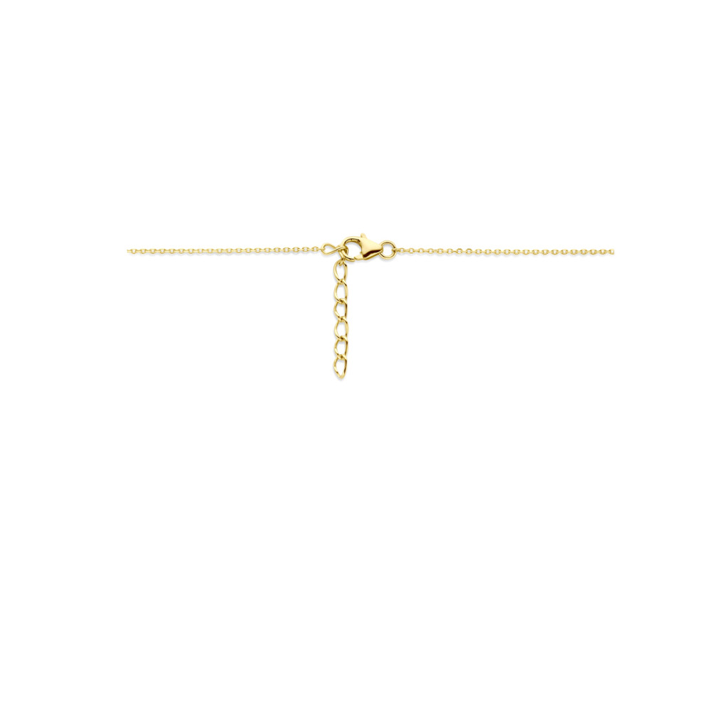 ketting-goudkleurig-zirkonia-en-3-parels-breedte-0-8-mm-lengte-42-45-cm