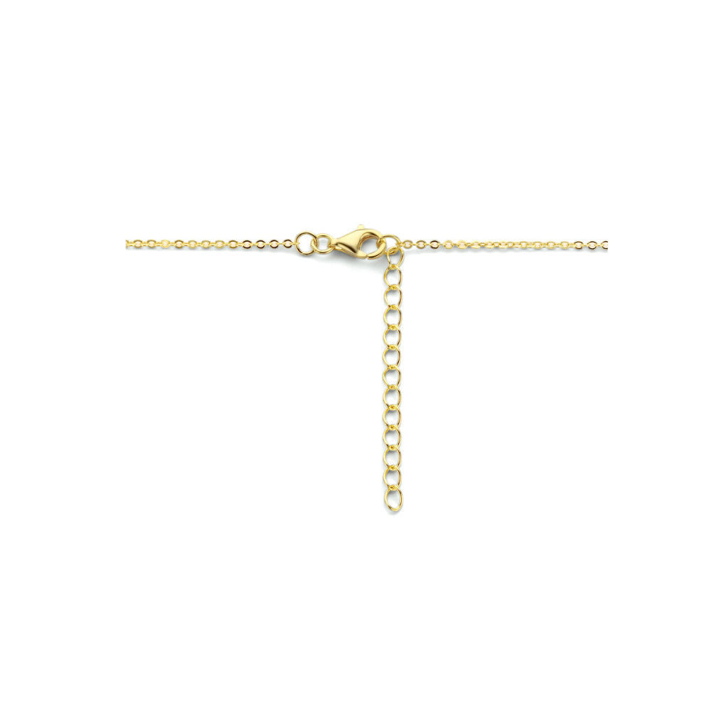 ketting-goudkleurige-veer-hangers-1-3-mm-breedte-lengte-40-44-cm