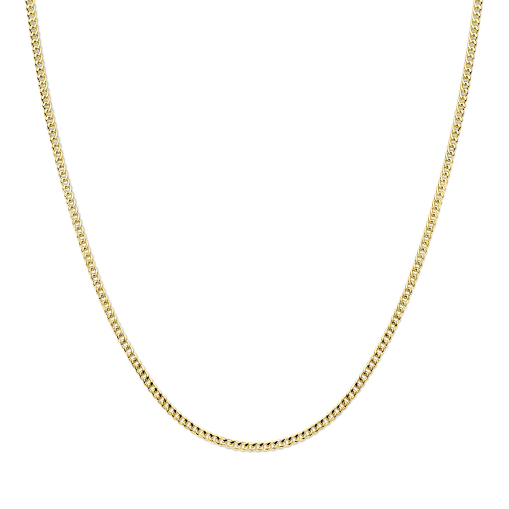 ketting-heren-zilgold-gourmet-schakels-14-karaat-goud-3-7-mm-breedte